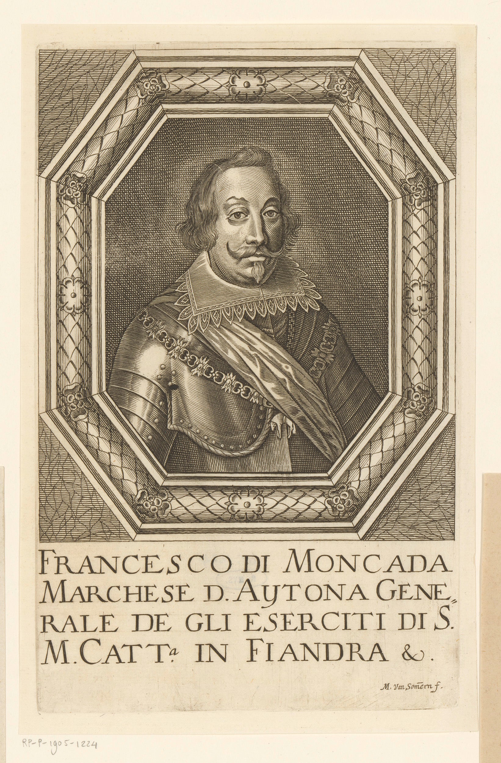 Portrait of Francisco de Moncada, Marquis of A