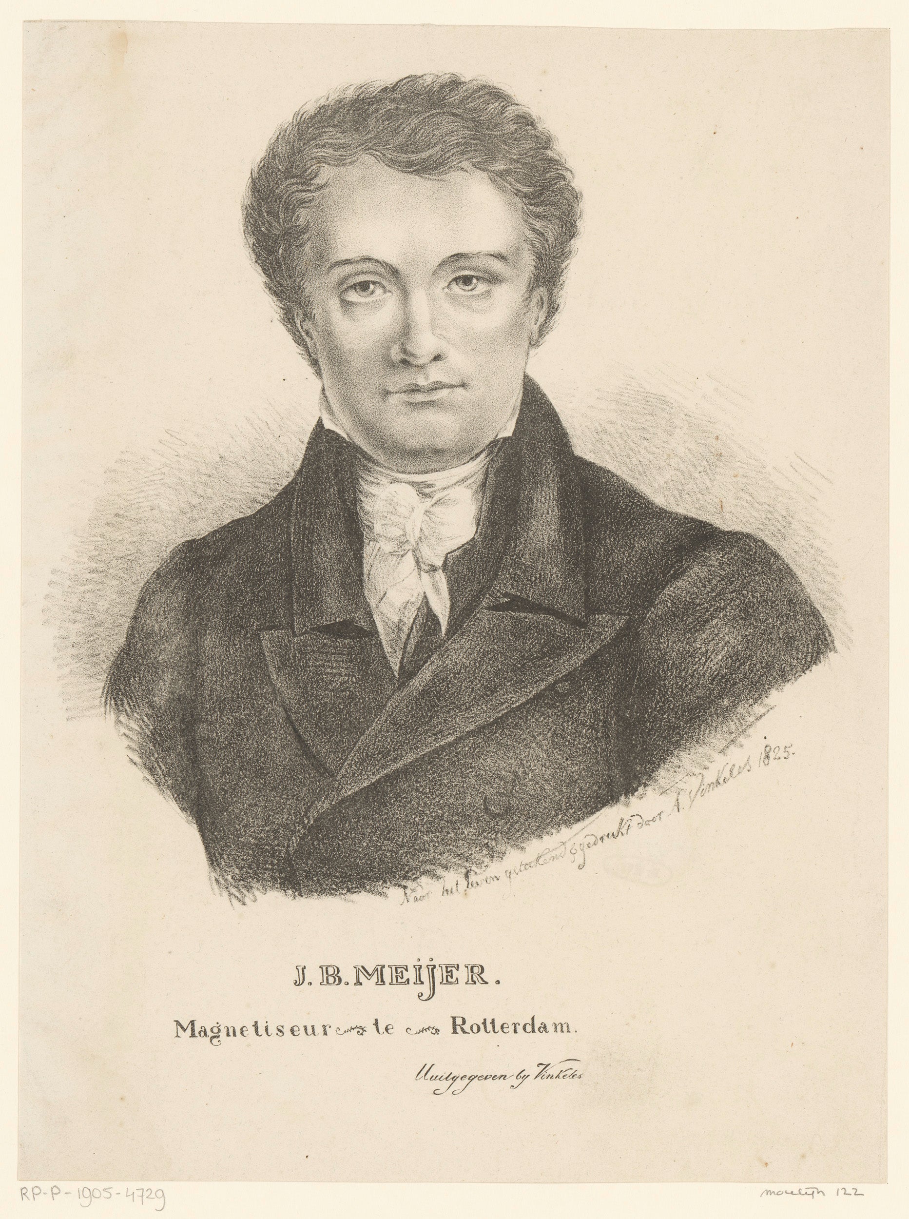 Portrait Of B.J. Meijer, Abraham Vinkeles, 182 | CanvasPrints.com