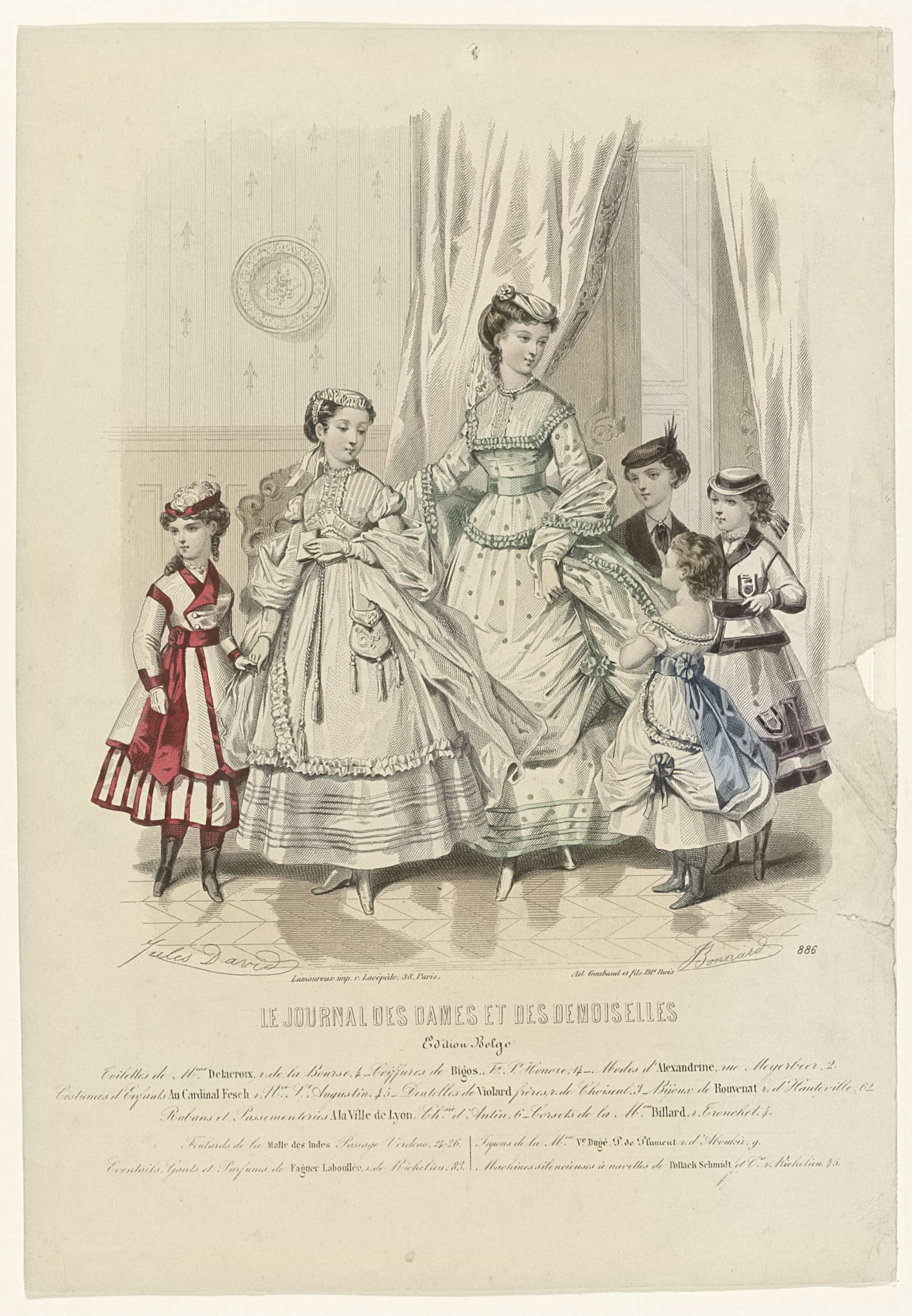 絵画 Le Journal des Dames et des Demoiselles File:Le Journal des Dames et des Demoiselles, Modes