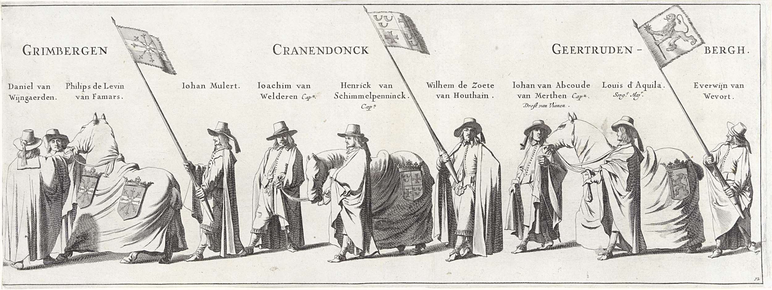 The funeral procession of Frederik Hendrik (pl