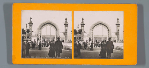 Greenhouses of the city of Paris at the World's Fair of 1900, anonymous, 1900 Canvas Print