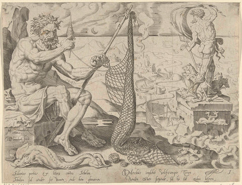 Zebulon, Dirck Volckertsz. Coornhert, 1550 Canvas Print