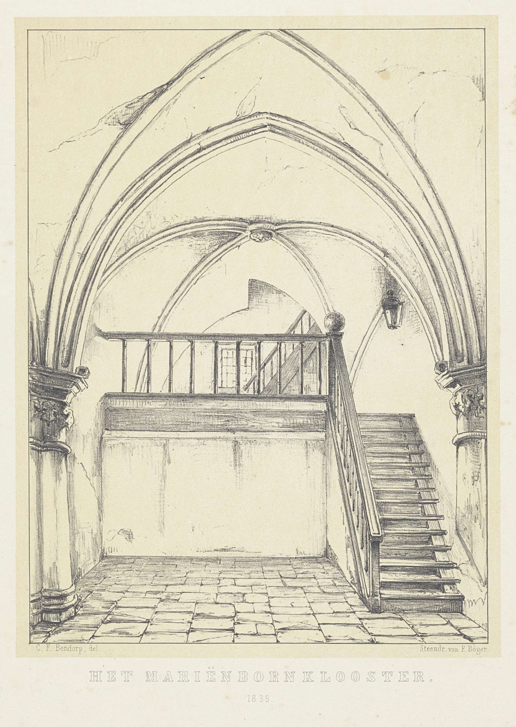 Interior of the Mariënborn monastery in Dordre | CanvasPrints.com 