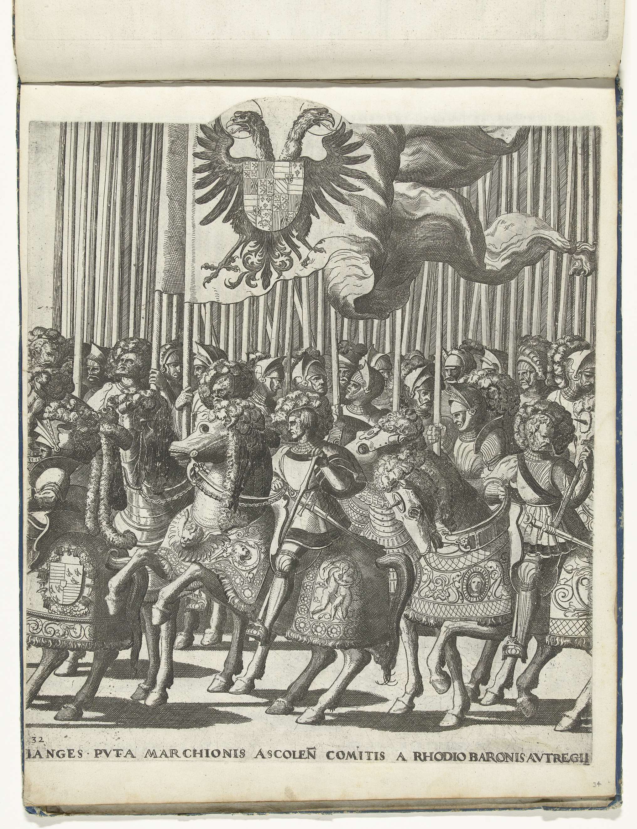 Landsknechts with the Habsburg banner and Ital