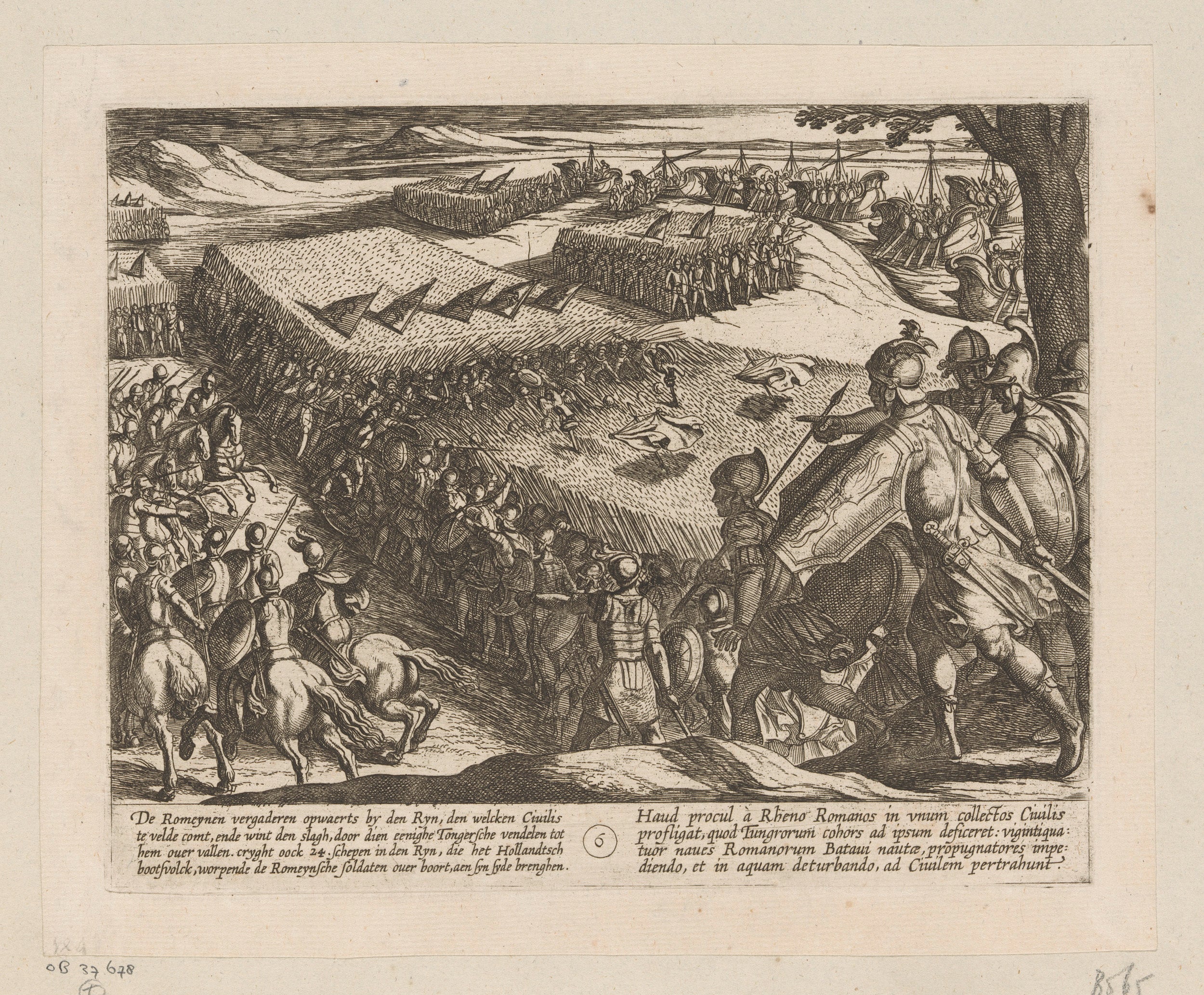 Romans defeated at the Rhine, 6970, Antonio T