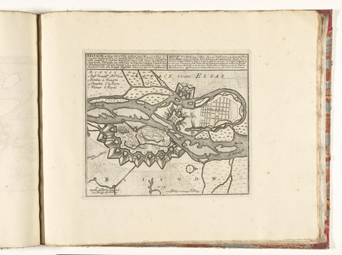 Map of Breisach, c. 1701-1713, Abraham Allard, 1703 - 1714 Canvas Print