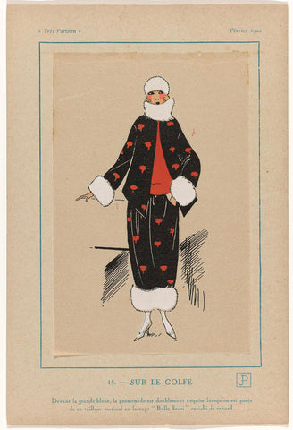 Very Parisian. La Mode, Le Chic, L'Elégance, anonymous, 1922 Canvas Print