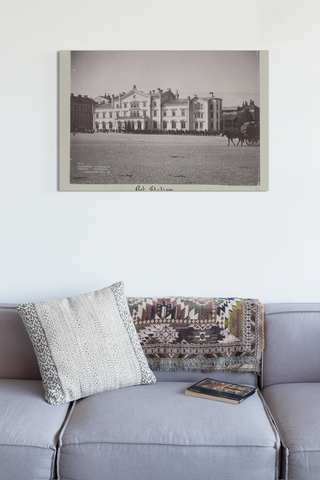 Helsinki Old train station
, Daniel Nyblin, 1893 Canvas Print