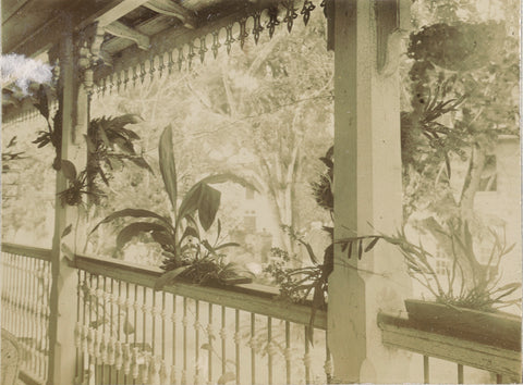 Balcony, Andries August Boom, 1908 Canvas Print