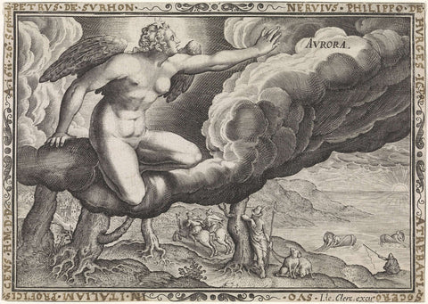 Dawn, anonymous, 1667 - 1736 Canvas Print