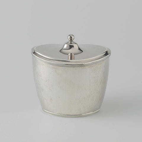 Tea caddy, oval, with fillet edges, Fa. Diemont, 1805 Canvas Print