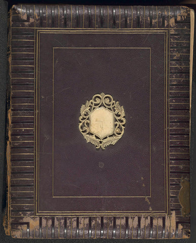 Family album by H.W.F. Ligtenberg and L.M. Swart with 149 photographs and cartes-de-visite, various makers, c. 1860 - c. 1890 Canvas Print