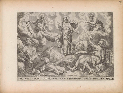 Transfiguration, Gerard van Groeningen, 1643 Canvas Print