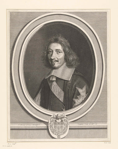 Portrait of Michel Le Tellier, Robert Nanteuil, 1658 Canvas Print