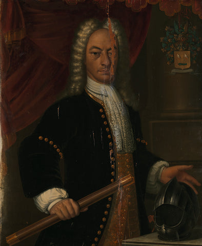 Diederik van Durf (1729-1730), Hendrik van den Bosch, 1729 - 1736 Canvas Print