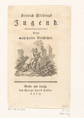 Vader troost Henrich Schilling, Daniel Nikolaus Chodowiecki, 1779 Canvas Print