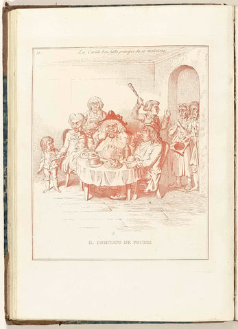 Committee for the Needy, 1795, anonymous, 1799 Canvas Print