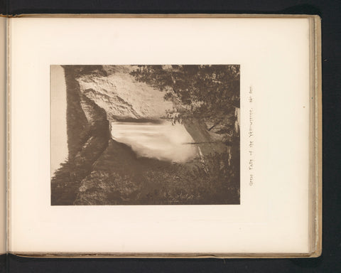 Great Falls of the Yellowstone, 360 feet, Frank Jay Haynes, c. 1882 - in or before 1887 Canvas Print