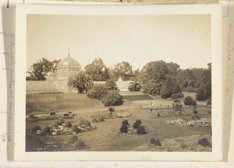 Golden gate park at San Francisco, Geldolph Adriaan Kessler, after 1908 Canvas Print