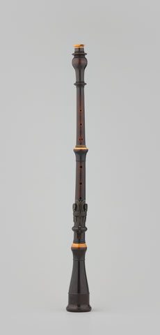 Oboe, Johann August Crone, c. 1780 Canvas Print