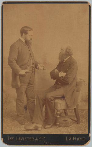 Victor de Stuers and P.J.H. Cuypers in 1880, 1880 Canvas Print