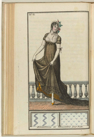 Le Mois, Journal historique, littéraire et critique, avec figures, Tome IV, No. 11 / An.8 (1800), anonymous, 1800 Canvas Print