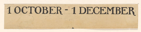 Typeface design for: Stijn Streuvels, In oorlogstijd: uit het dagboek van Stijn Streuvels, Oktober - December 1914, anonymous, in or before 1915 - 1916 Canvas Print