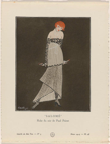 Gazette du Bon Ton, 1914 - No. 3, Pl. 28: 