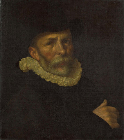 Dirck Barendsz (1534-92), Painter, Cornelis Ketel, 1590 Canvas Print