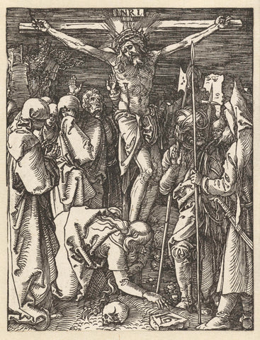 Crucifixion, Albrecht Dürer, 1509 Canvas Print