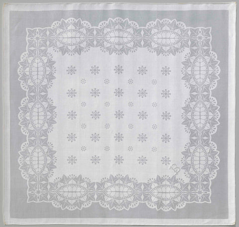 Napkin of linen damask with ivy, Chris Lebeau, c. 1904 Canvas Print