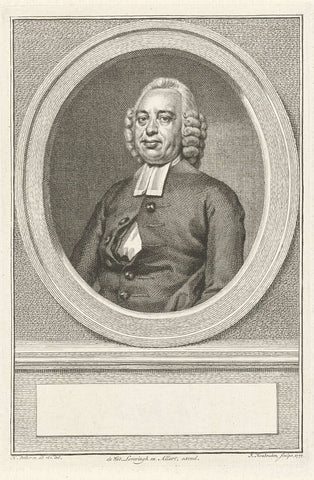 Portret van Josua van Iperen, Jacob Houbraken, 1777 Canvas Print