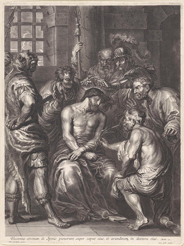 Doornenkroning, anonymous, 1615 - 1650 Canvas Print