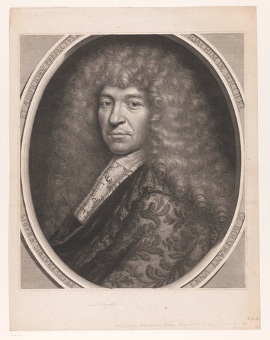 Portrait of Joachim de Seiglière de Boisfrant, Antoine Masson (attributed to), 1660 - 1700 Canvas Print