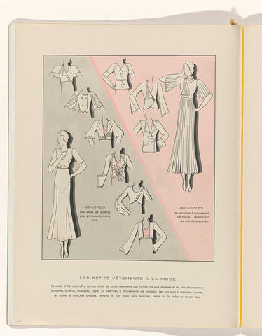 Art - Goût - Beauté, Feuillets de l' élégance féminine, Juin 1932, No. 142, 12e Année, p. 20, H. Rouit, 1932 Canvas Print