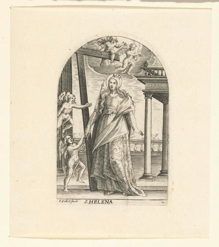 Saint Helena, Jacques Callot, 1608 - 1611 Canvas Print