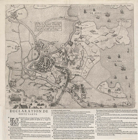 Siege of Holly by Archduke Albrecht, 1596, anonymous, 1596 - 1598 Canvas Print