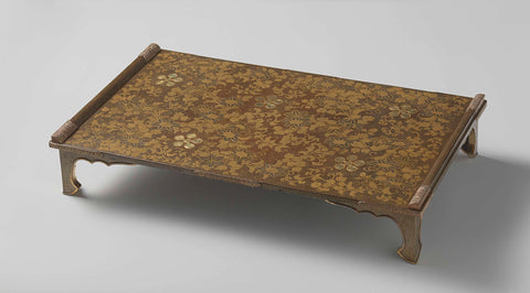 Writing table with clan emblems (mon), anonymous, c. 1700 Canvas Print