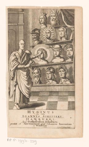 Hyginus, Hieronymus of Hensbergen, 1674 Canvas Print