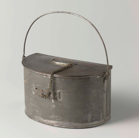 Food kettle worn by J. Boelen Jkzn., in 1830/32 Voluntary Flanker, later Corporal Holl. Schutterij, 1st Afd. 1st Bat., anonymous, c. 1800 - c. 1830 Canvas Print