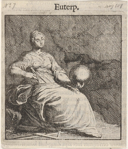 Erato, Pieter Nolpe, 1650 Canvas Print