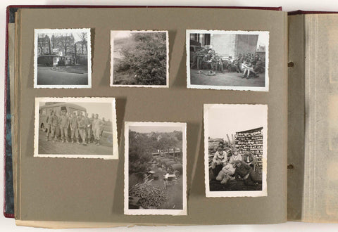 Wehrmacht soldiers in Gelderland, anonymous, 1940 - 1943 Canvas Print