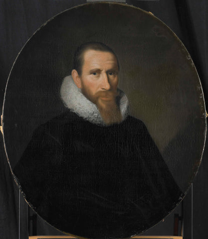 Portrait of Joost van Coulster, Director of the Rotterdam Chamber of the Dutch East India Company, elected 1630, Pieter van der Werff, 1695 - 1722 Canvas Print