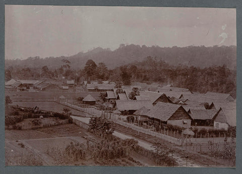 Camp at Krueng Seumpo, anonymous, 1910 - 1913 Canvas Print