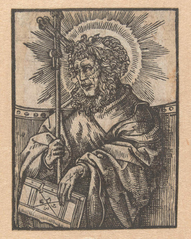 Philip the Apostle, anonymous, 1518 - 1550 Canvas Print