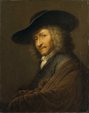 Jan Pietersz Zomer (1641-1724). Amsterdam Art Dealer, Norbert van Bloemen, 1700 - 1724 Canvas Print