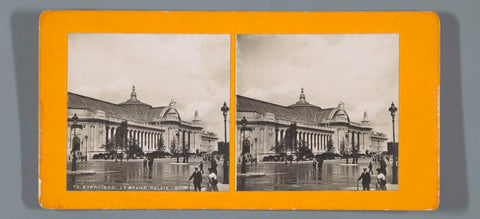 Grand Palais at the 1900 World's Fair, anonymous, 1900 Canvas Print