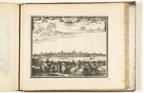 View of Cologne, 1726, anonymous, 1726 Canvas Print