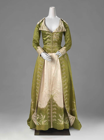 Redingote or Great-Coat Dress, anonymous, c. 1786 - c. 1789 Canvas Print