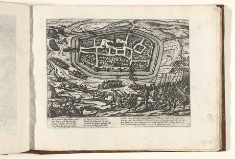 Relief of Lochem, 1582, Frans Hogenberg, 1582 - 1584 Canvas Print